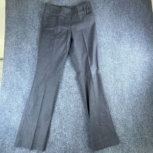 Land'N Sea Dress Pants Womens 30x31 Gray Stretch Flare Leg Flat Front Business